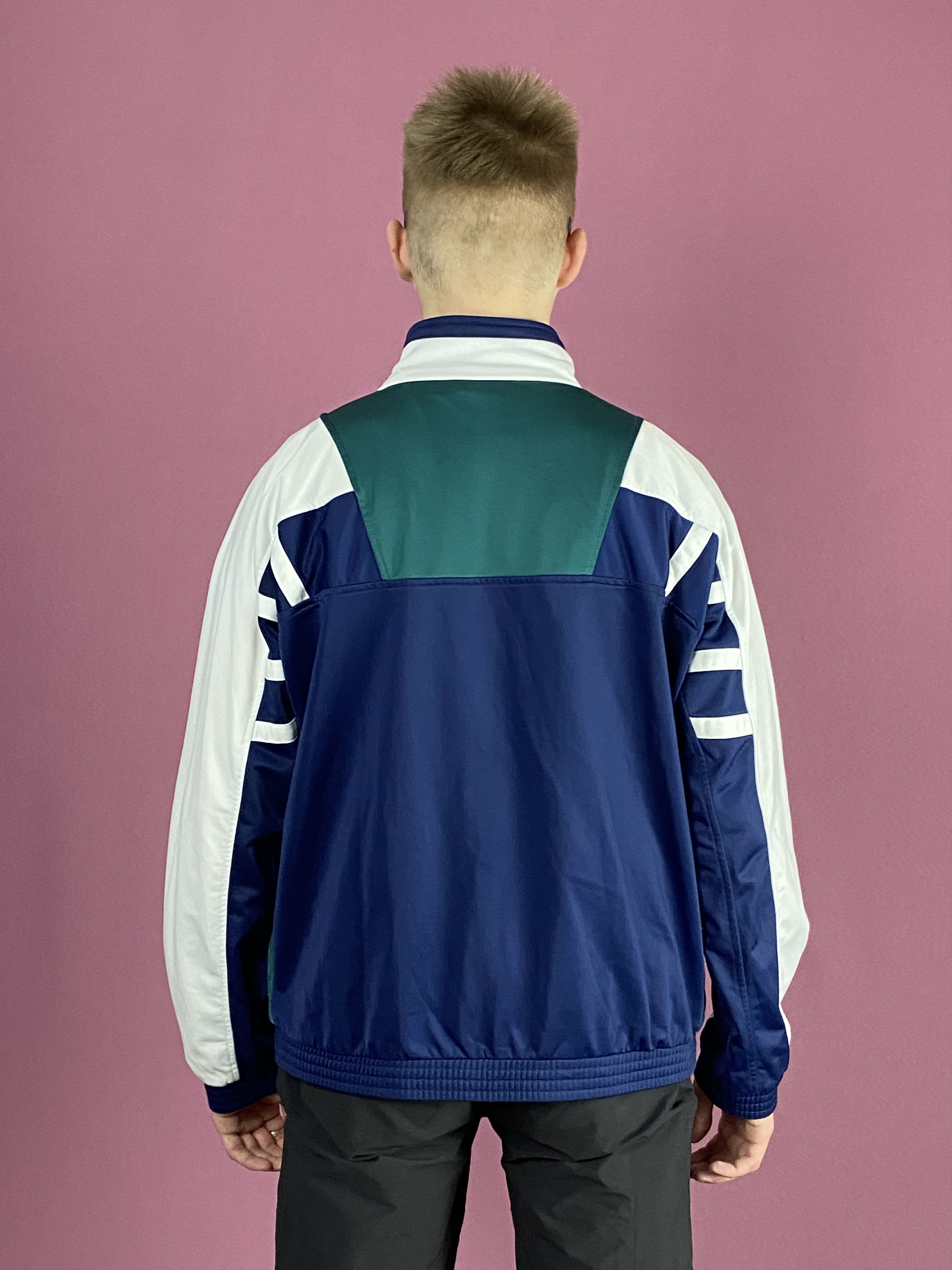Puma × Vintage 80s Puma Vintage Men's Track Jacket - M Windbreaker Top Size US M / EU 48-50 / 2 - 3 Thumbnail