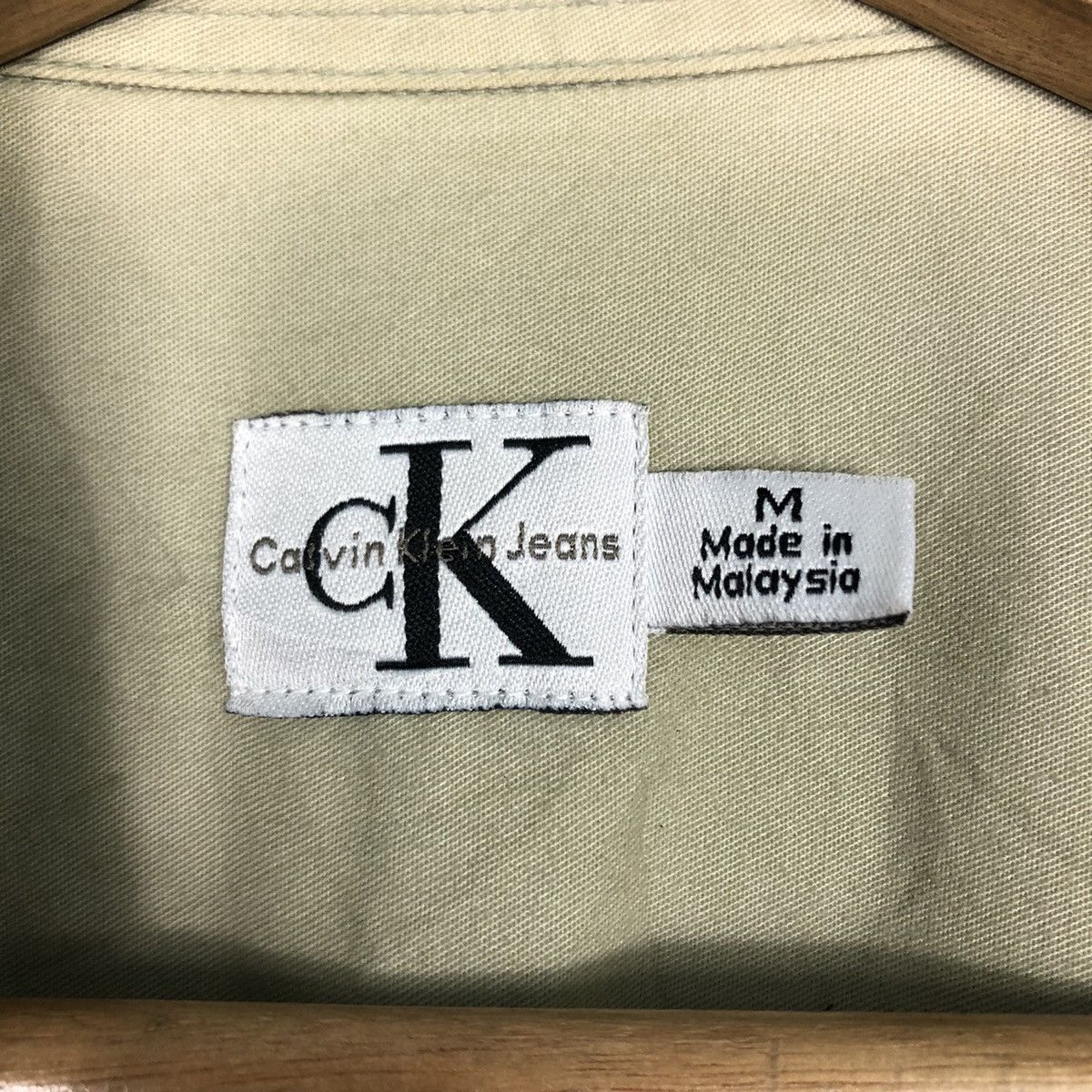 Calvin Klein × Japanese Brand 📌Vintage Chore Work Shirt Jacket Calvin Klein Jeans Size US M / EU 48-50 / 2 - 19 Thumbnail