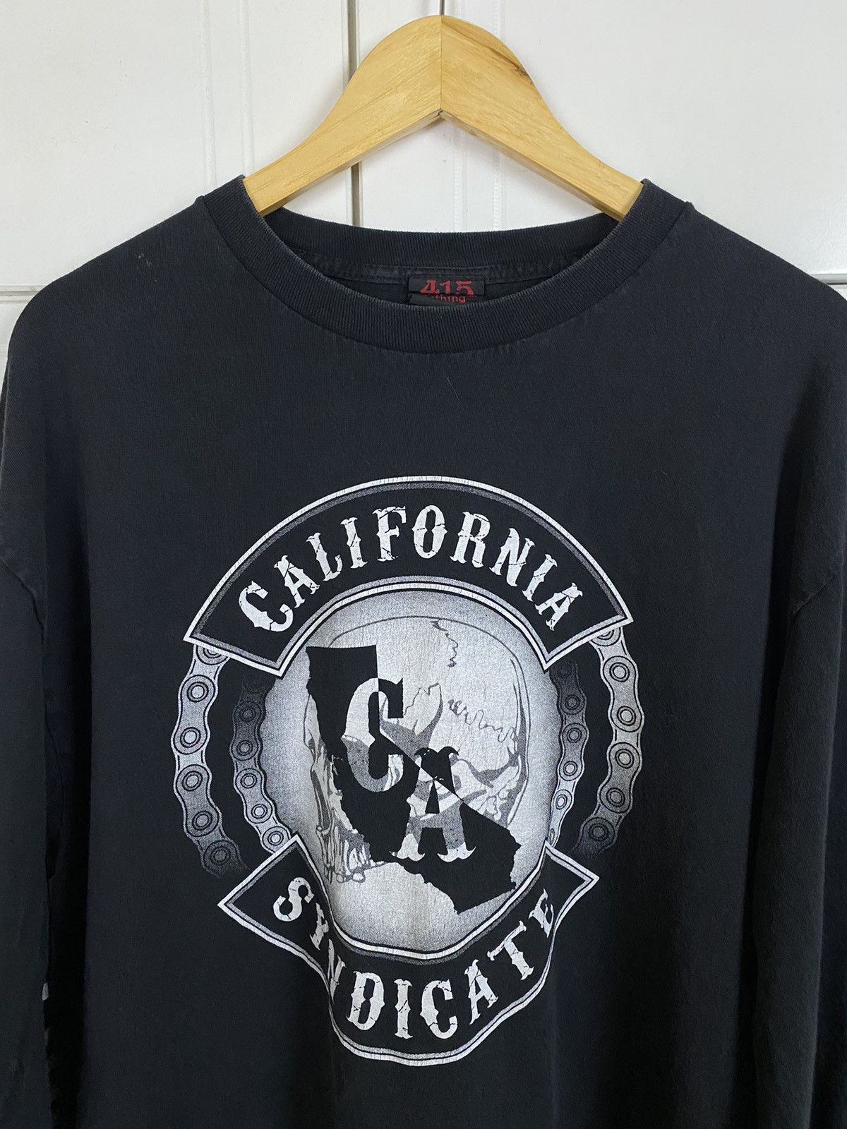 Japanese Brand × Vintage Vintage Skull Syndicate Longsleeve Size US L / EU 52-54 / 3 - 2 Thumbnail