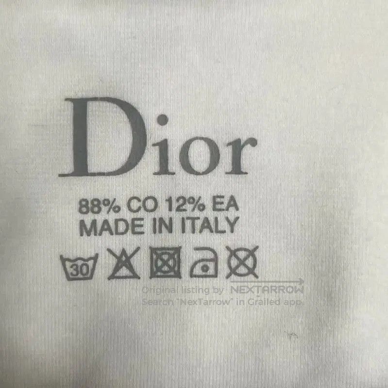 Dior Dior White Long Sleeve Cotton T-Shirt for Men . Size US XXL / EU 58 / 5 - 5 Thumbnail