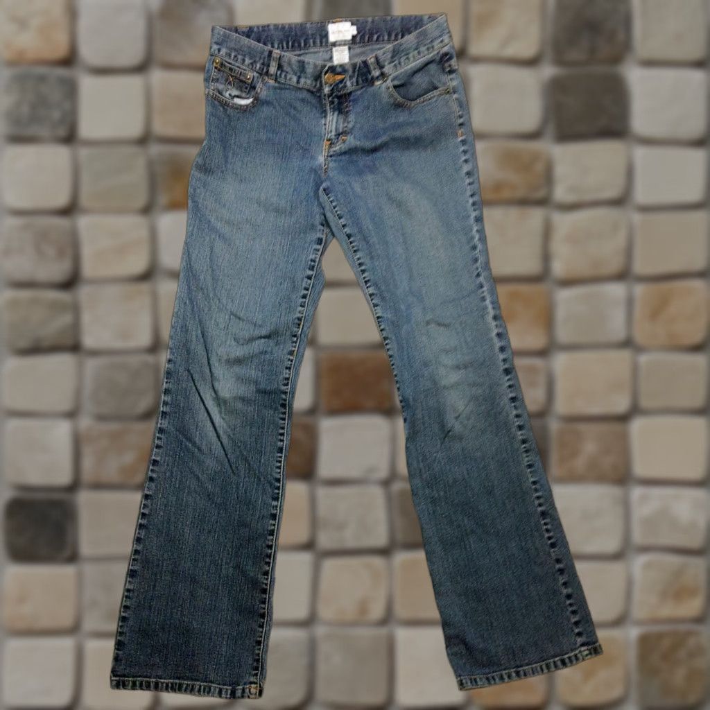 Calvin Klein VINTAGE Calvin Klein Jeans Womens 9 High Rise Straight Blue 5-Pocket 80s 90s Size 30" / US 8 / IT 44 - 1 Thumbnail