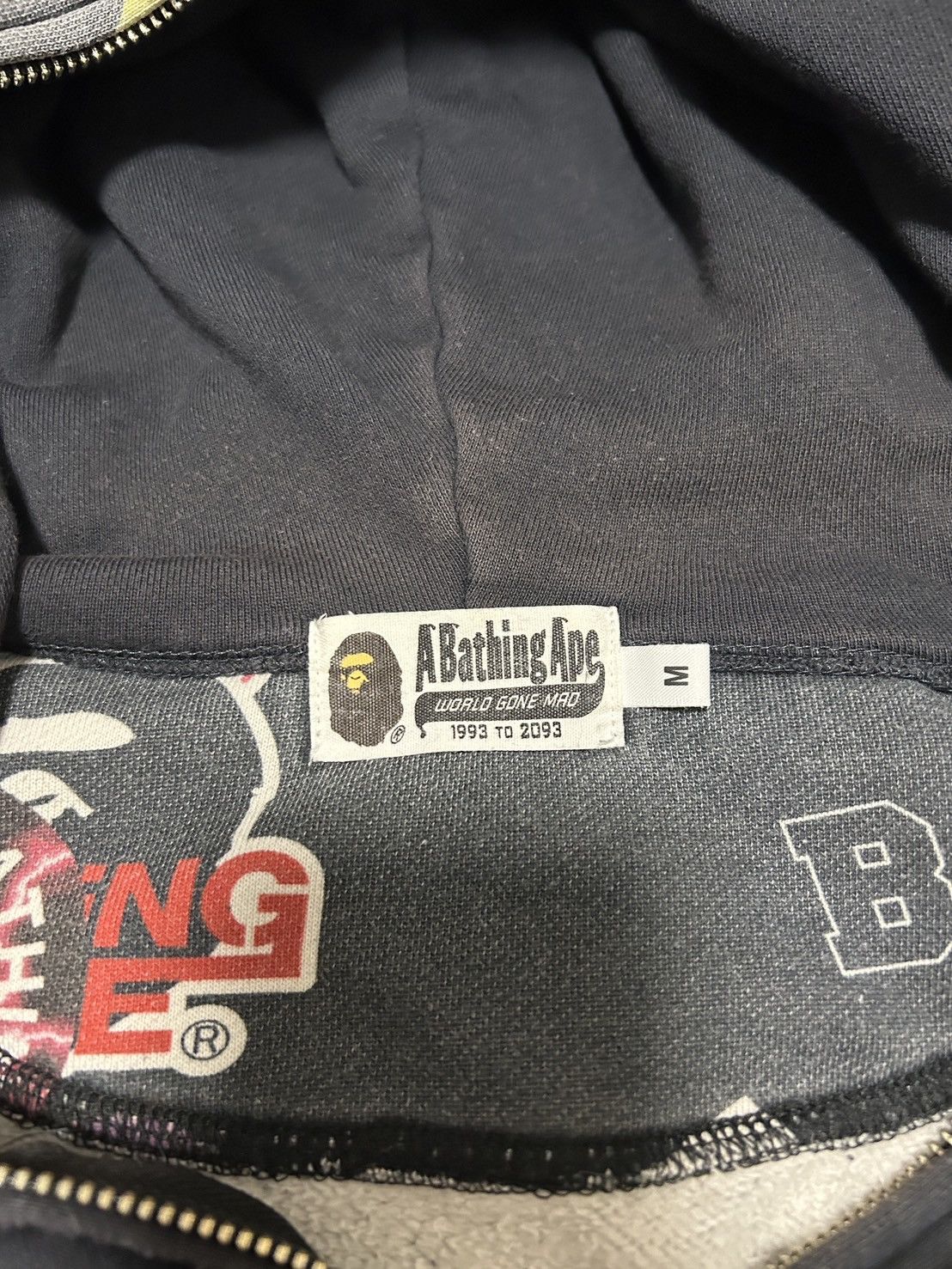 Bape Bape VTG Logo Multi Full Zip Hoodie Size US M / EU 48-50 / 2 - 3 Thumbnail