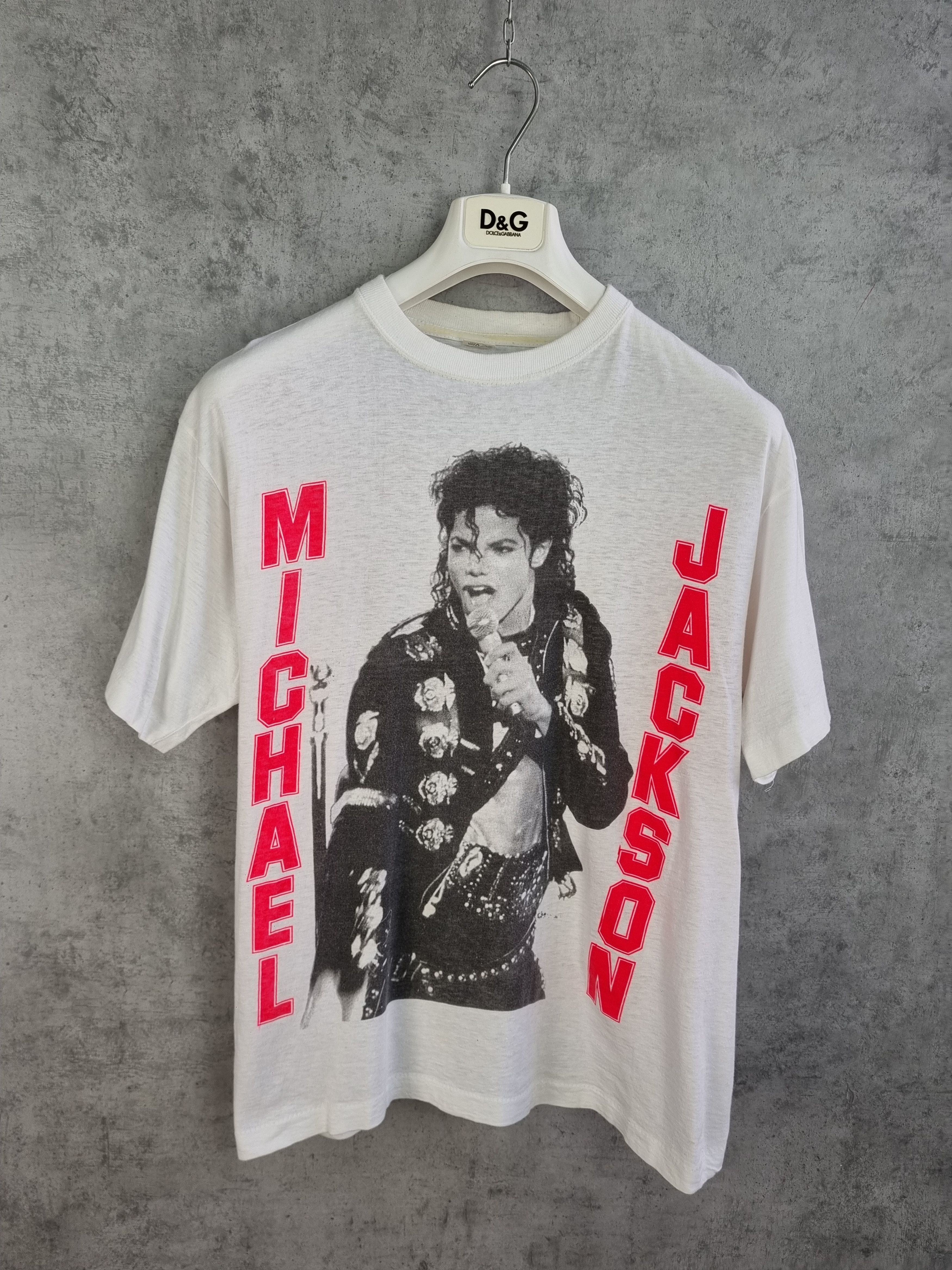 ヴィンテージ 80〜90年Michael Jackson ツアーTシャツ Vintage Michael