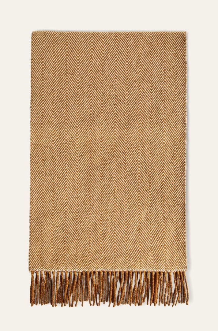 Loro Piana o1srvl11e0325 FAN3402 Size: OS / Sciarpa Scarf in Brown Size ONE SIZE - 1 Thumbnail