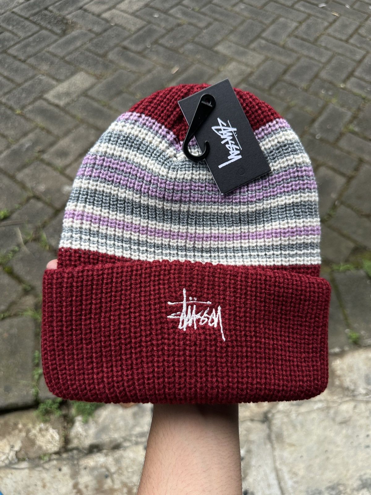 Stussy Stussy beanie Striped Cuff Size ONE SIZE - 1 Thumbnail