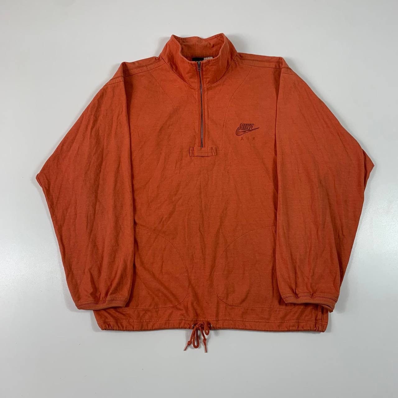 Nike × Vintage vintage 90s nike swoosh boxy sweatshirt streetwear y2k Size US XL / EU 56 / 4 - 1 Thumbnail