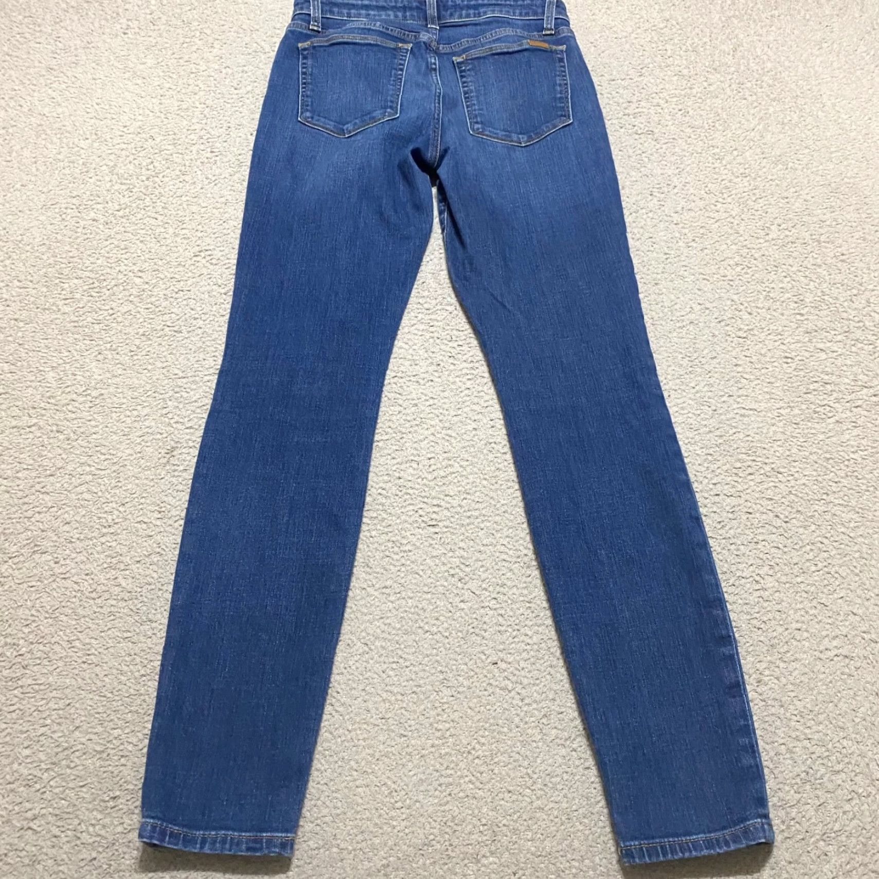 Vintage VINTAGE Joe's Jeans Womens Blue Denim High Rise Skinny 27 Medium Wash 5-Pocket Design Regular Rise Size 27" / US 4 / IT 40 - 2 Thumbnail