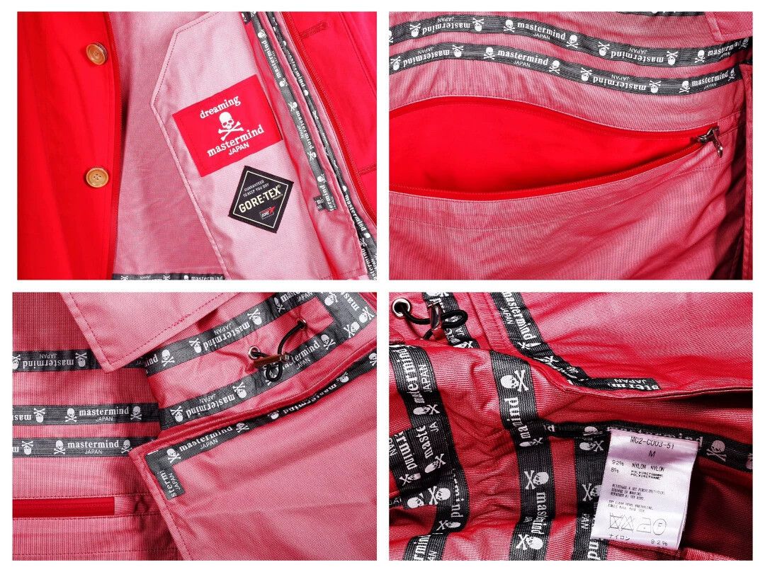 Mastermind Japan Mastermind Japan 13ss Gore-Tex Flame Red Windbreaker M Size US M / EU 48-50 / 2 - 7 Thumbnail