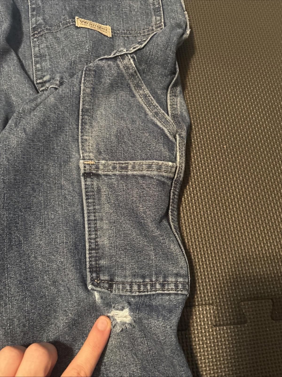 Wrangler Wrangler Vintage Y2K 90s Baggy Mens Jeans Denim size 36X39 Size US 36 / EU 52 - 6 Thumbnail