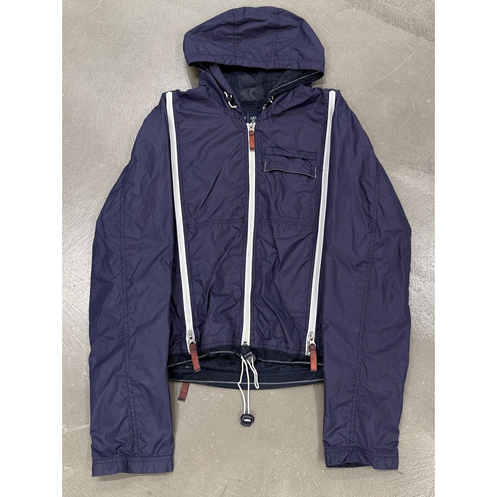 Giorgio Armani 2000s Armani triple zip nylon jacket Size US S / EU 44-46 / 1 - 1 Thumbnail
