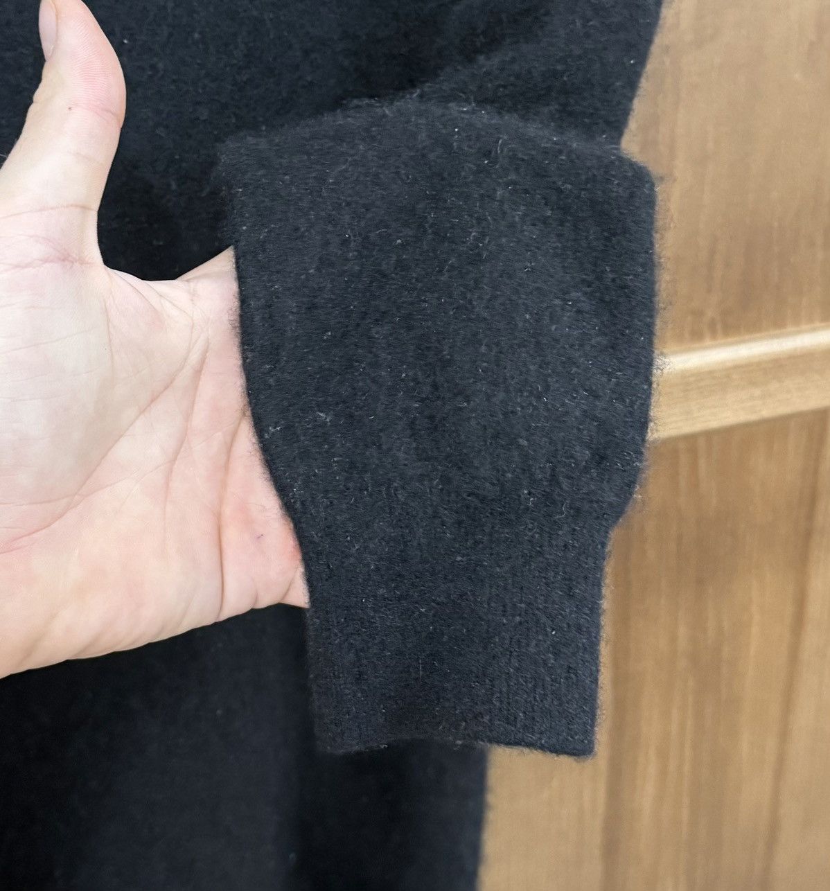 Vintage Frenckenberger F/W 2018 Pure Cashmere Black Knit Dress Size S / US 4 / IT 40 - 7 Thumbnail