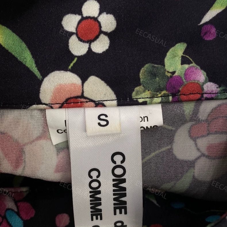 Comme des Garcons Comme Des Garcons Silk printed button-down Chinese jacket Size S / US 4 / IT 40 - 5 Thumbnail