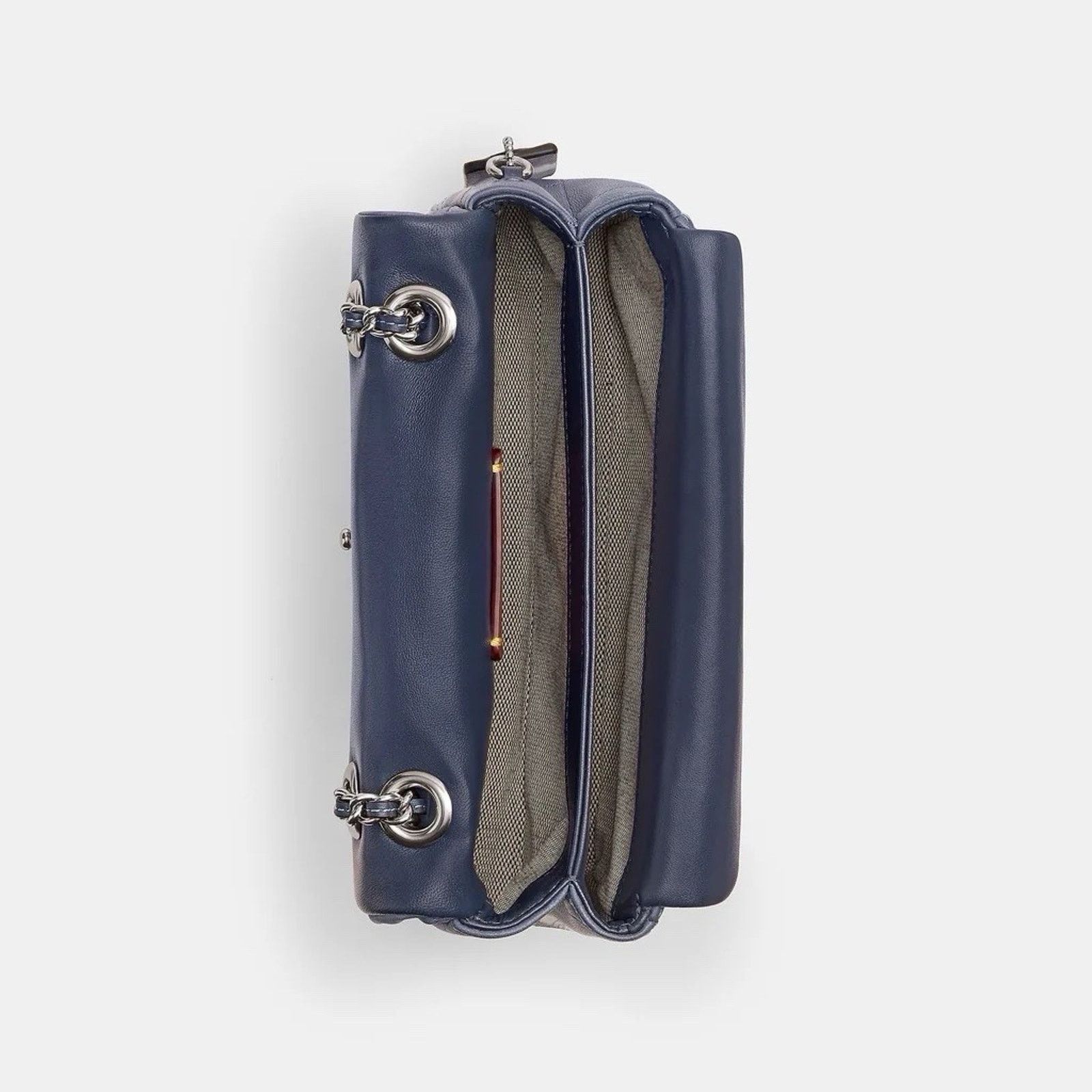 Coach NWT COACH CU080 Napa Leather Tabby Bag 20 Dye Midnight Navy Size ONE SIZE - 7 Thumbnail