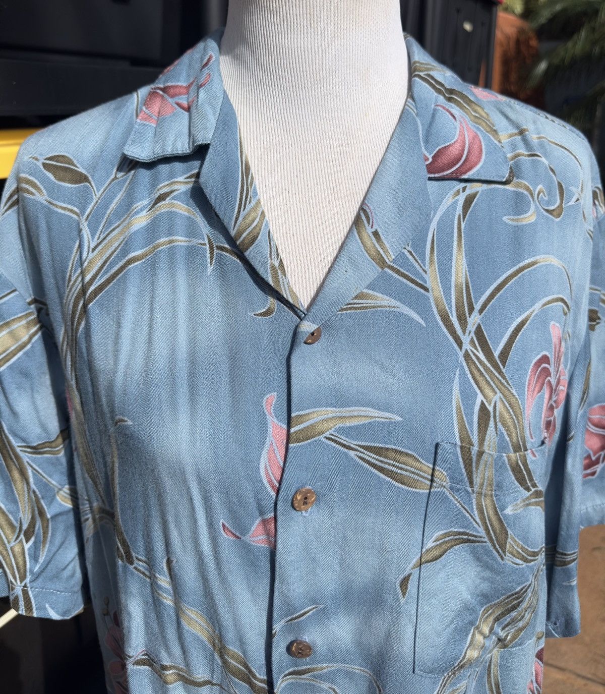 Other PreOwned Ho Aloha Blouse Hawaiian Multicolored Women's XL Size XL / US 12-14 / IT 48-50 - 3 Thumbnail