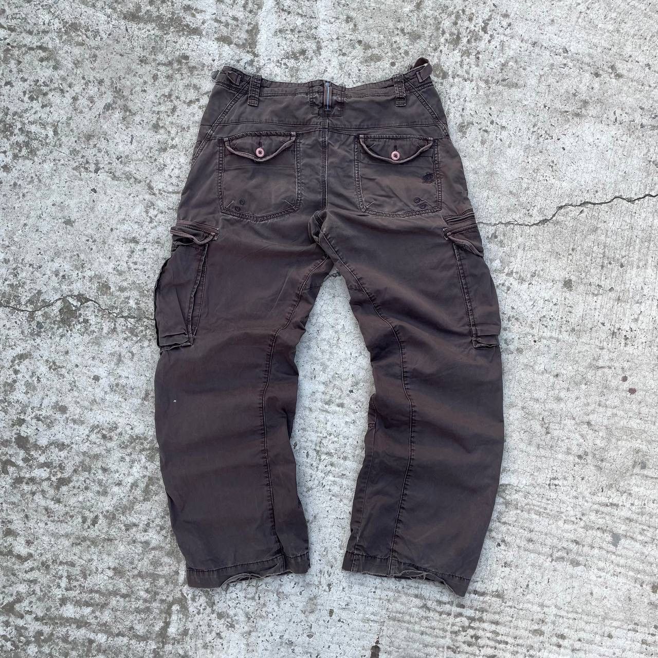 POST ARCHIVE FACTION (PAF) VTG Japan Crazy Multipocket Pants White Staff Size 32 Grunge Size US 32 / EU 48 - 11 Thumbnail