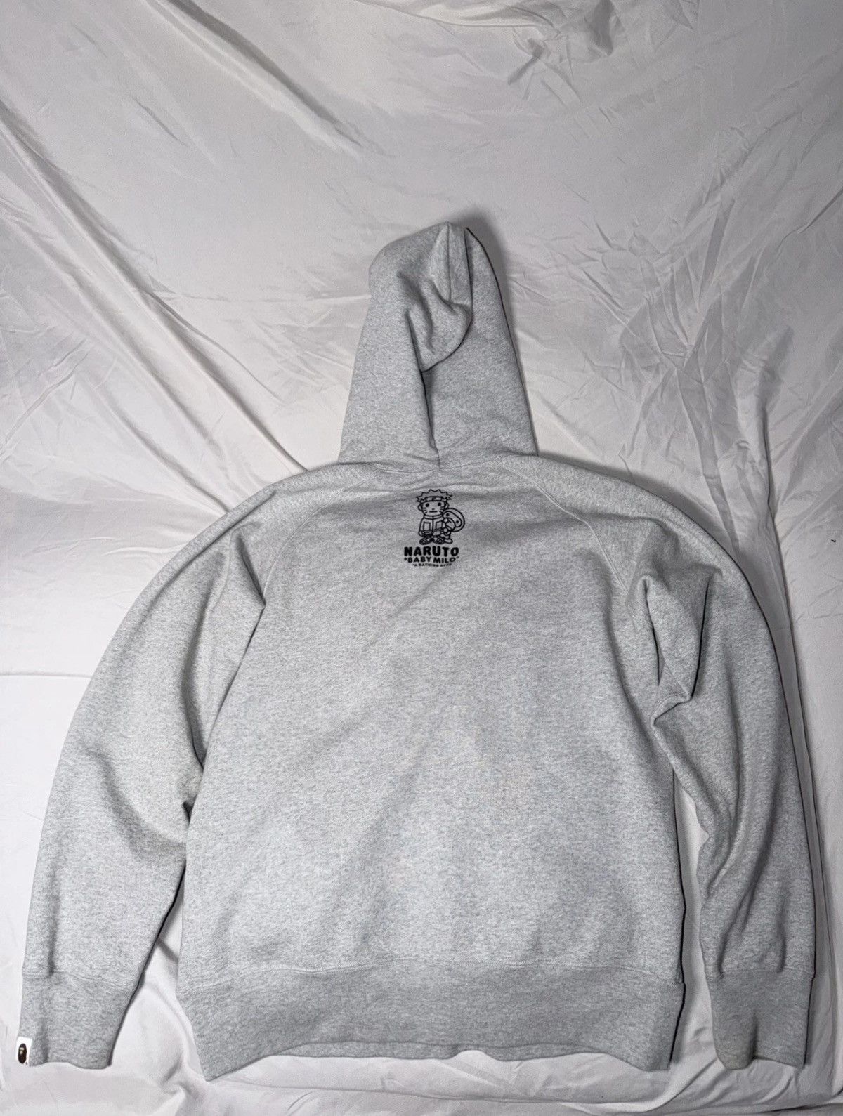 Bape BAPE x Naruto Shippuden Baby Milo Hoodie Grey Size M Size US M / EU 48-50 / 2 - 2 Thumbnail