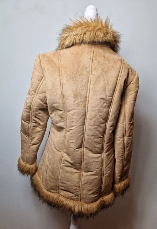 Japanese Brand faux fur afghan Penny Lane coat y2k 2000s Avant garde Size M / US 6-8 / IT 42-44 - 4 Thumbnail