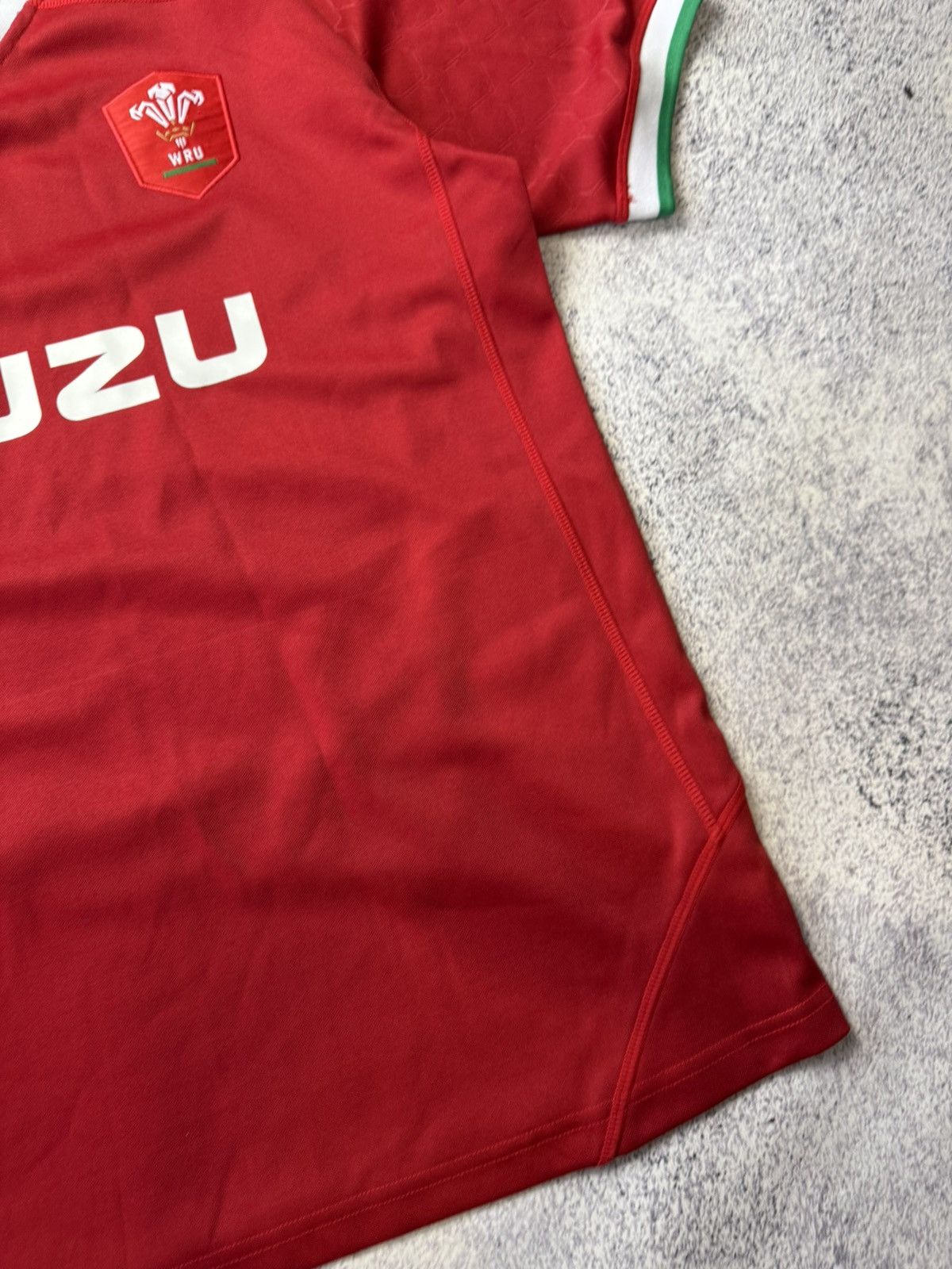 Vintage Wales Rugby Union Home Shirt 2020/2021 - Macron Jersey Red Size US L / EU 52-54 / 3 - 22 Thumbnail