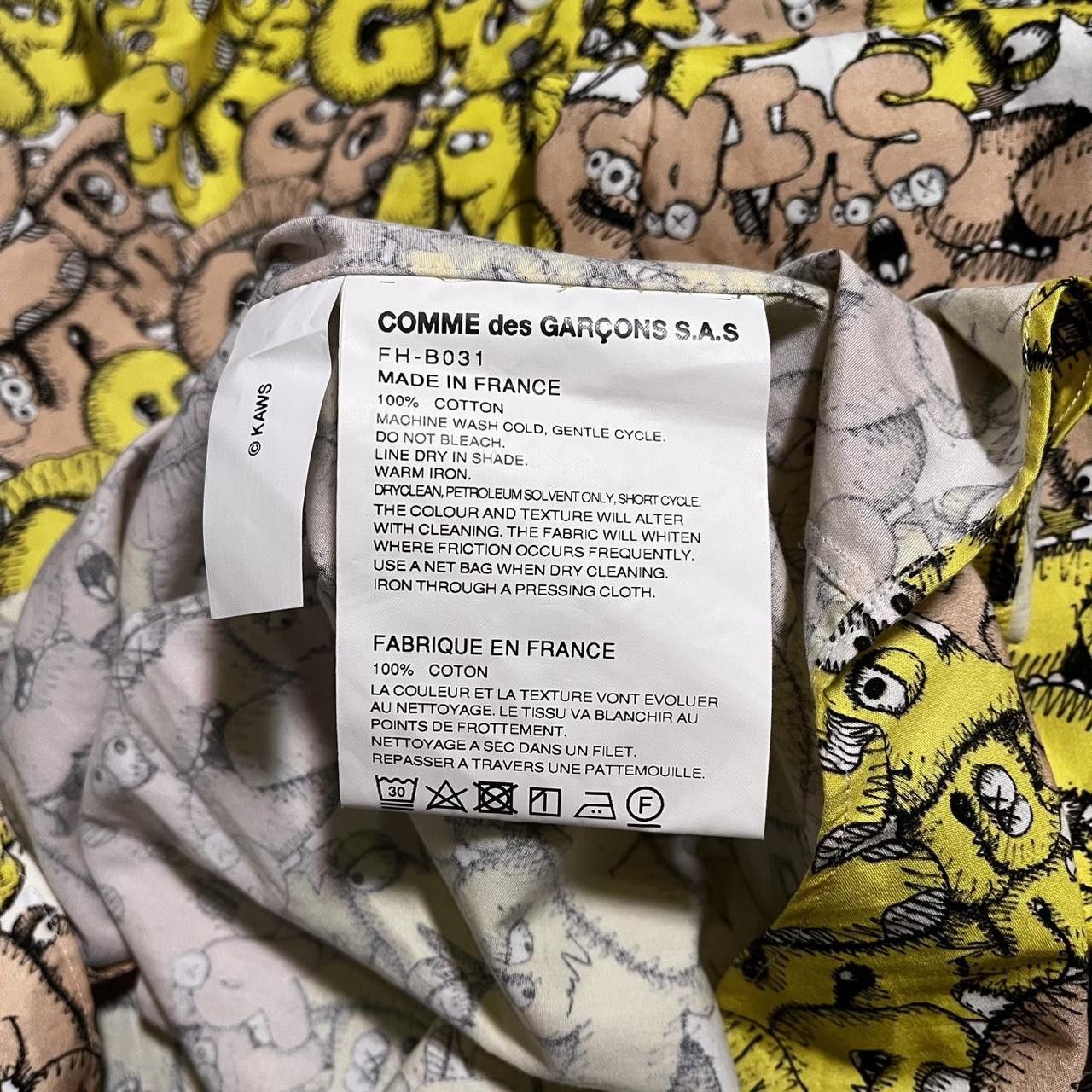 CDG by Comme des Garcons × Kaws [Avg. Resell: $157] KAWS x Comme des Garcons (CDG) Shirt Size US M / EU 48-50 / 2 - 3 Thumbnail