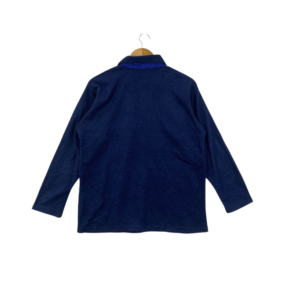 Patagonia Vintage PATAGONIA MADE IN USA Striped Fleece Polo Tee Shirt Size US M / EU 48-50 / 2 - 6 Thumbnail