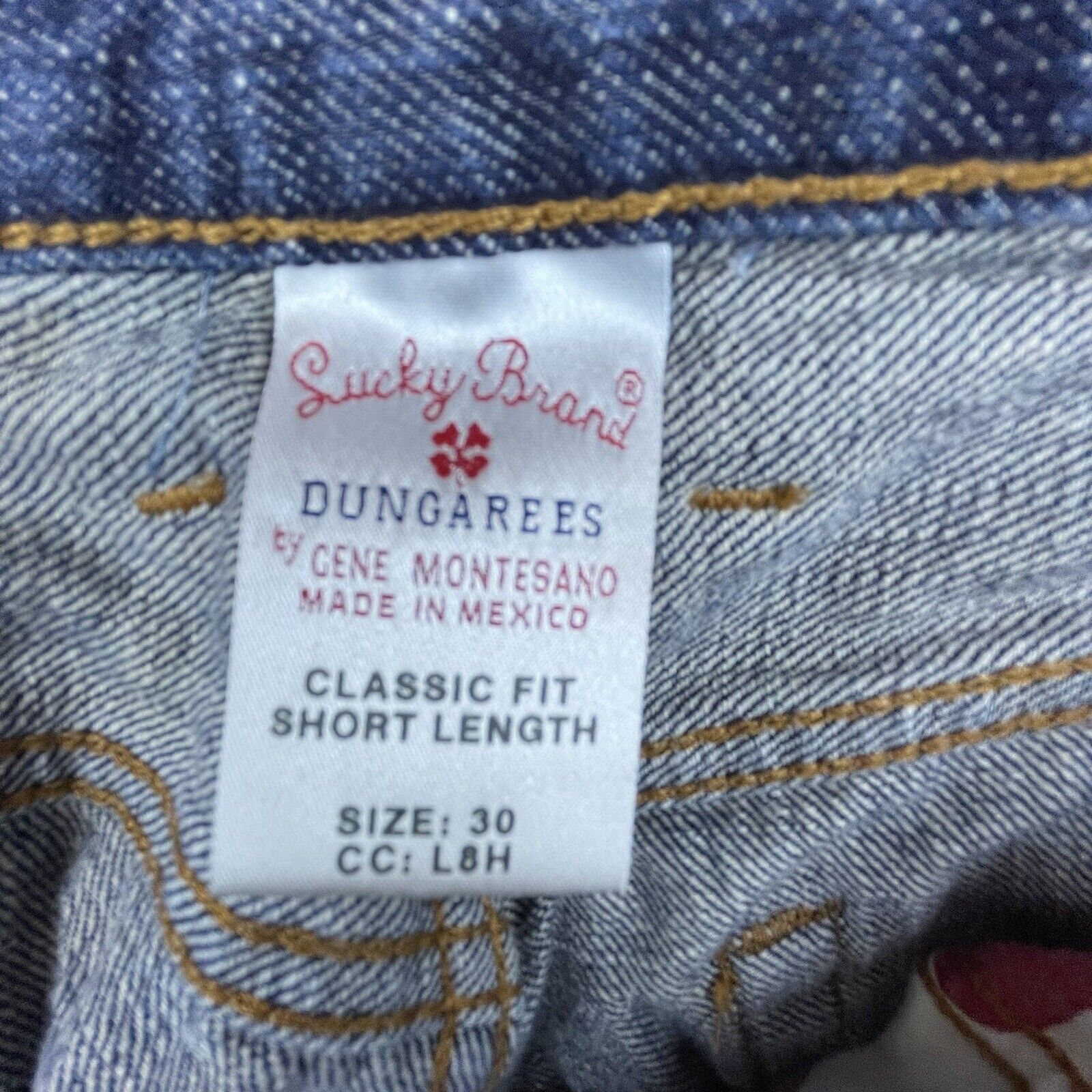 Lucky Brand Lucky Brand Dungarees Mens 30 Classic Short Straight Wide Size US 30 / EU 46 - 4 Thumbnail