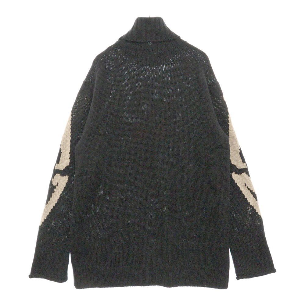 Yohji Yamamoto yohji yamamoto pour homme 22AW CHERRY AND BONES KNIT Size US L / EU 52-54 / 3 - 2 Thumbnail