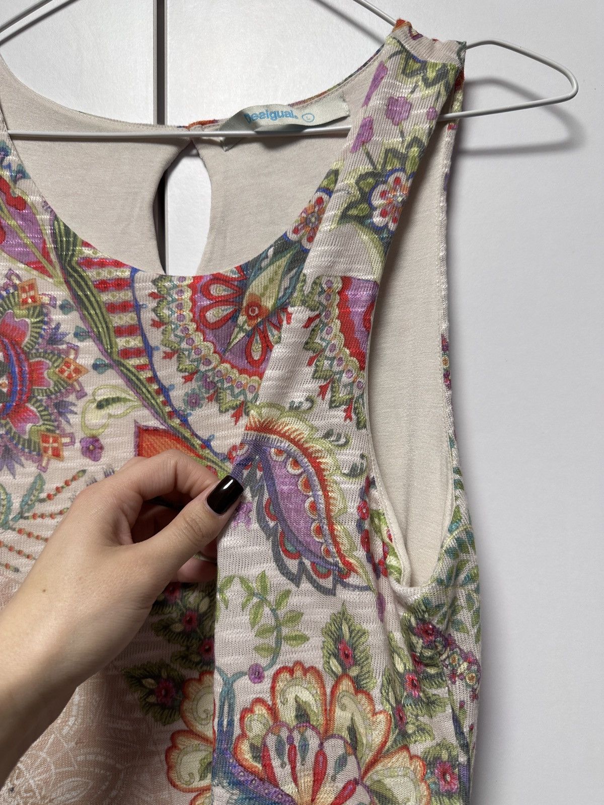 Desigual Desigual dress women flovers print Size L / US 10 / IT 46 - 8 Thumbnail