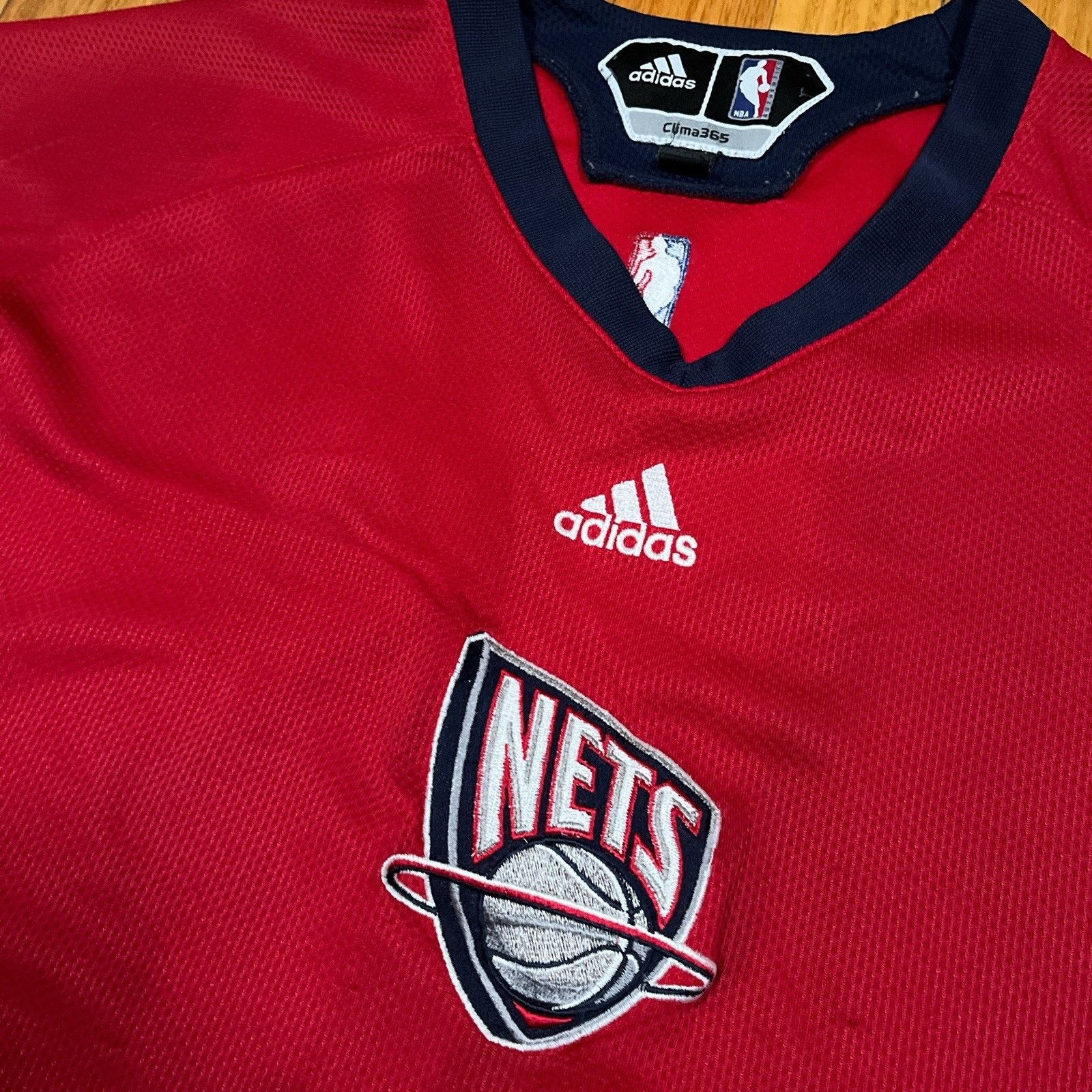 Adidas New Jersey Nets Adidas Jersey NBA Basketball 3XLT FLAWS Size US XXL / EU 58 / 5 - 3 Thumbnail