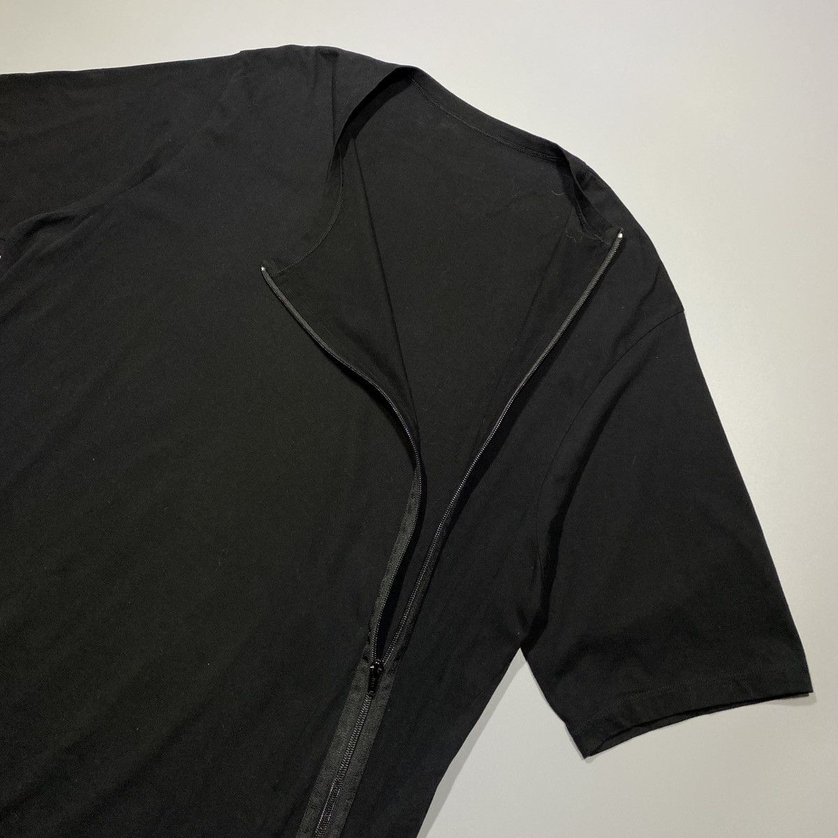 Ground Y - Yohji Yamamoto Zip Asymmetric Oversized Shirt