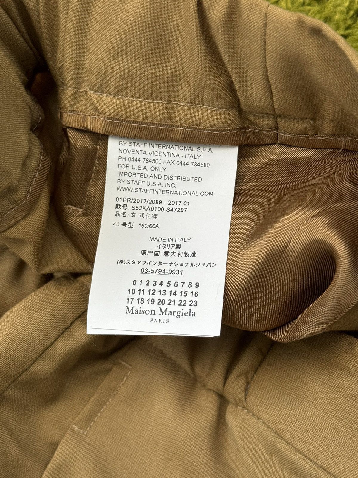 Designer × Maison Margiela Maison Martin Margiela MM6 A/W 2017 chinos pants Size 27" / US 4 / IT 40 - 7 Thumbnail