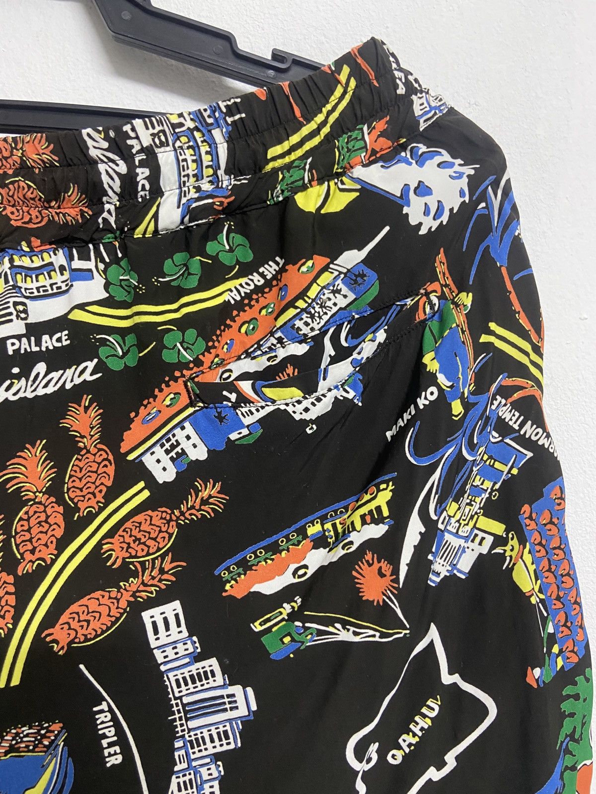 Sun Surf Vintage Hawaiian Print Rayon Shorts Toyo Enterprise Japan Size US 32 / EU 48 - 6 Thumbnail