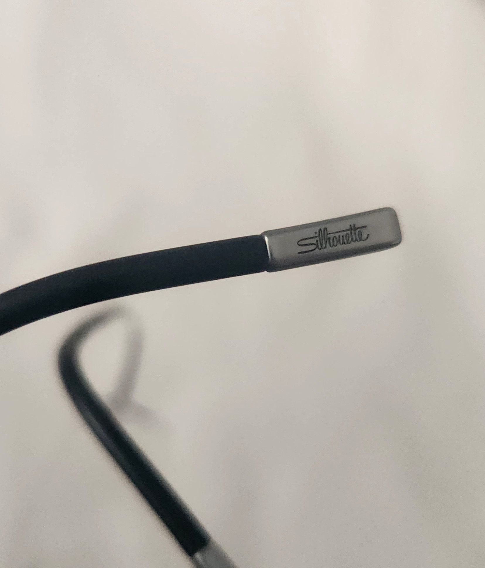 Designer × Silhouette Silhouette Titan 7579 60 6061 7581 Gray Rimless Eyeglasses Size ONE SIZE - 7 Thumbnail