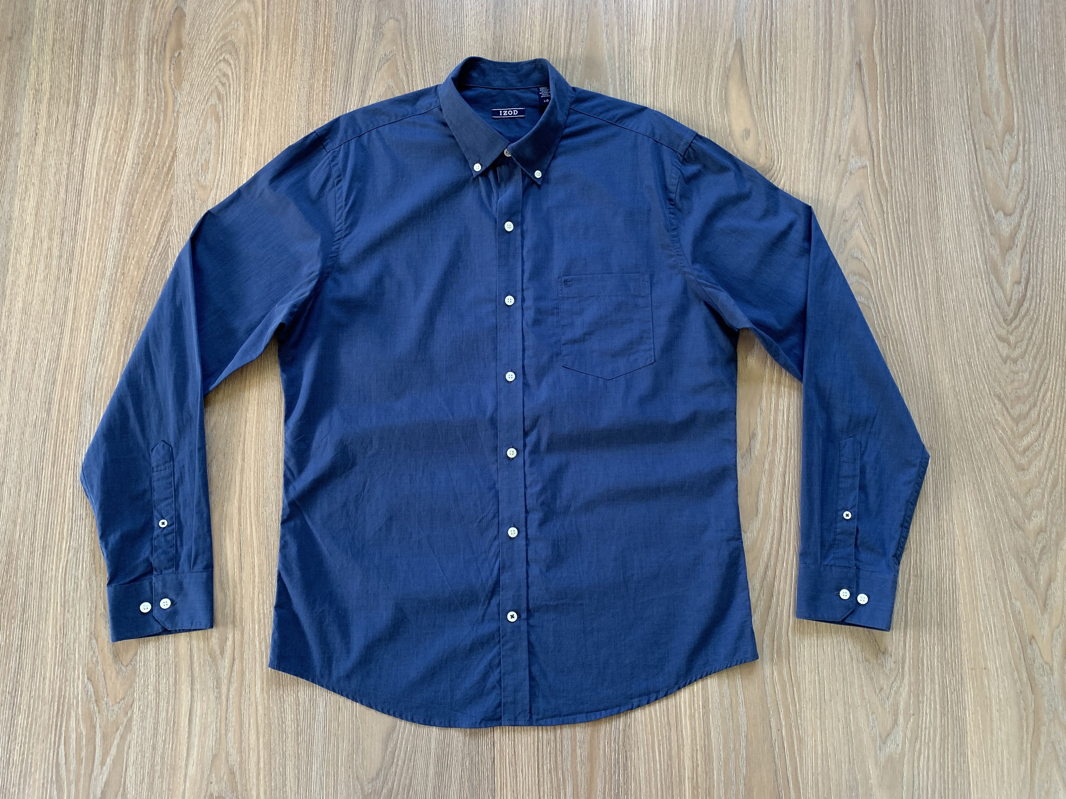 Izod × Vintage Izod Vintage Button Up Shirt Size US L / EU 52-54 / 3 - 2 Thumbnail
