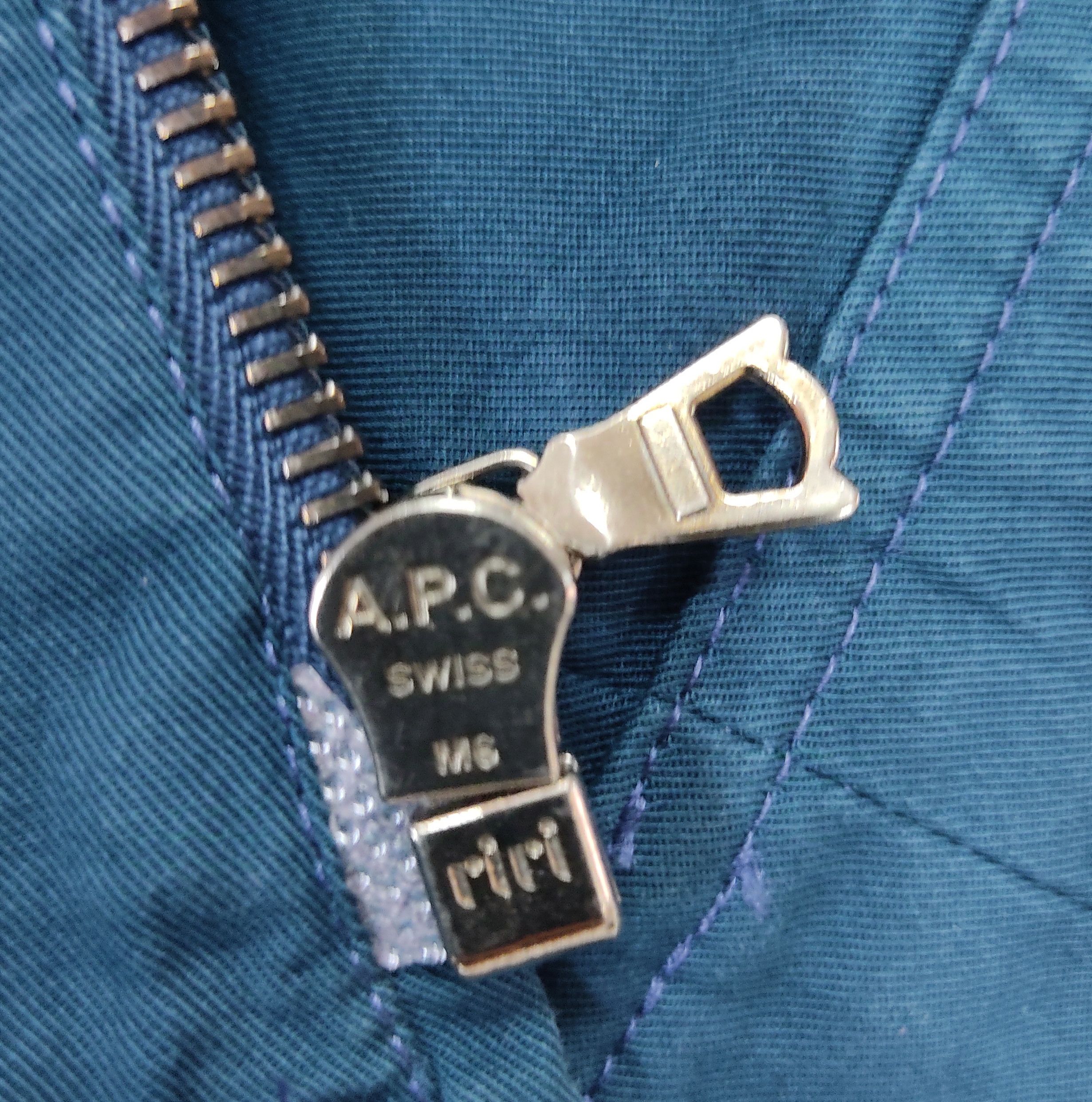 A.P.C. Light Cotton Minimalist Zipper Jacket Size US S / EU 44-46 / 1 - 10 Thumbnail