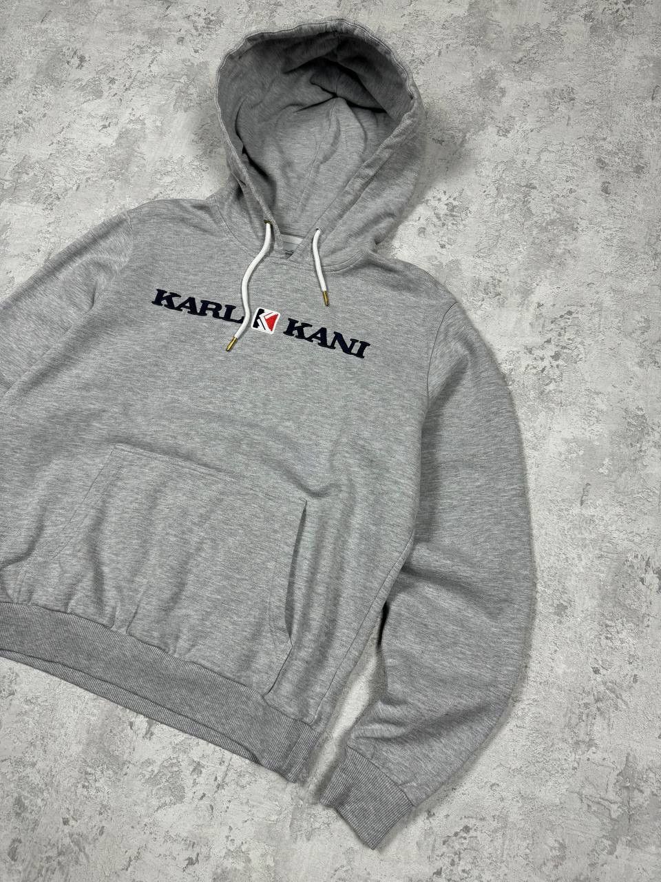 Karl Kani Vintage Y2K Karl Kani Gray Hoodie Big Embroidered Logo Size US M / EU 48-50 / 2 - 3 Thumbnail