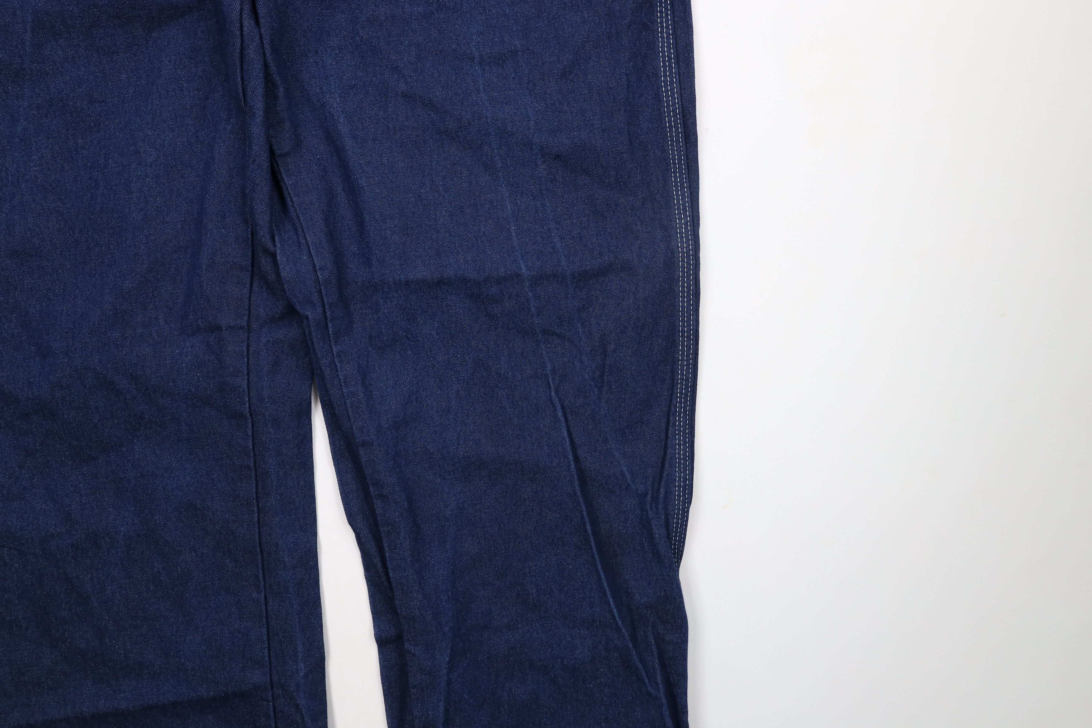 Dickies × Vintage Vintage Y2K Dickies Wide Leg Carpenter Dungaree Denim Jeans Size US 38 / EU 54 - 6 Thumbnail