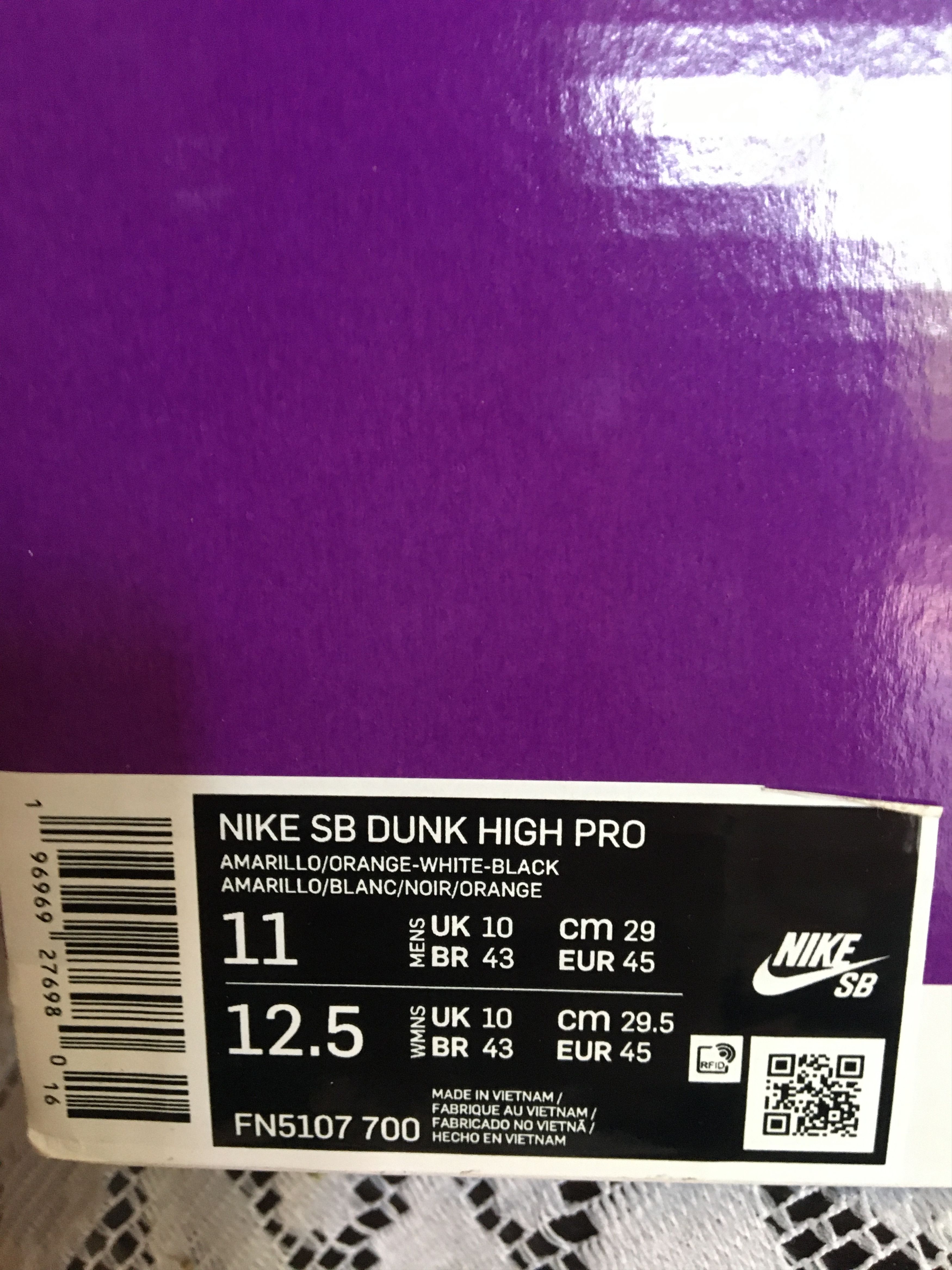 Nike NEW Nike SB Dunk High „Sweet Tooth Candy Corn” US11 Size US 11 / EU 44 - 11 Thumbnail