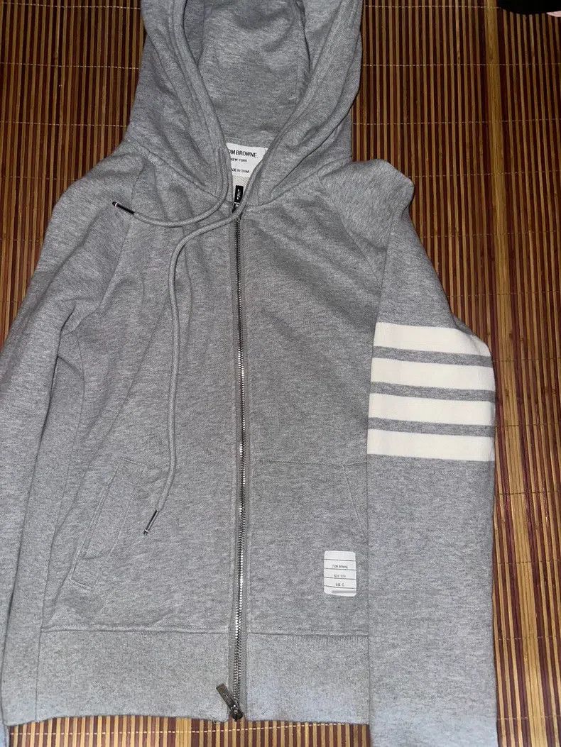 Thom Browne Thom Browne Zippered hoodie Size M / US 6-8 / IT 42-44 - 2 Thumbnail