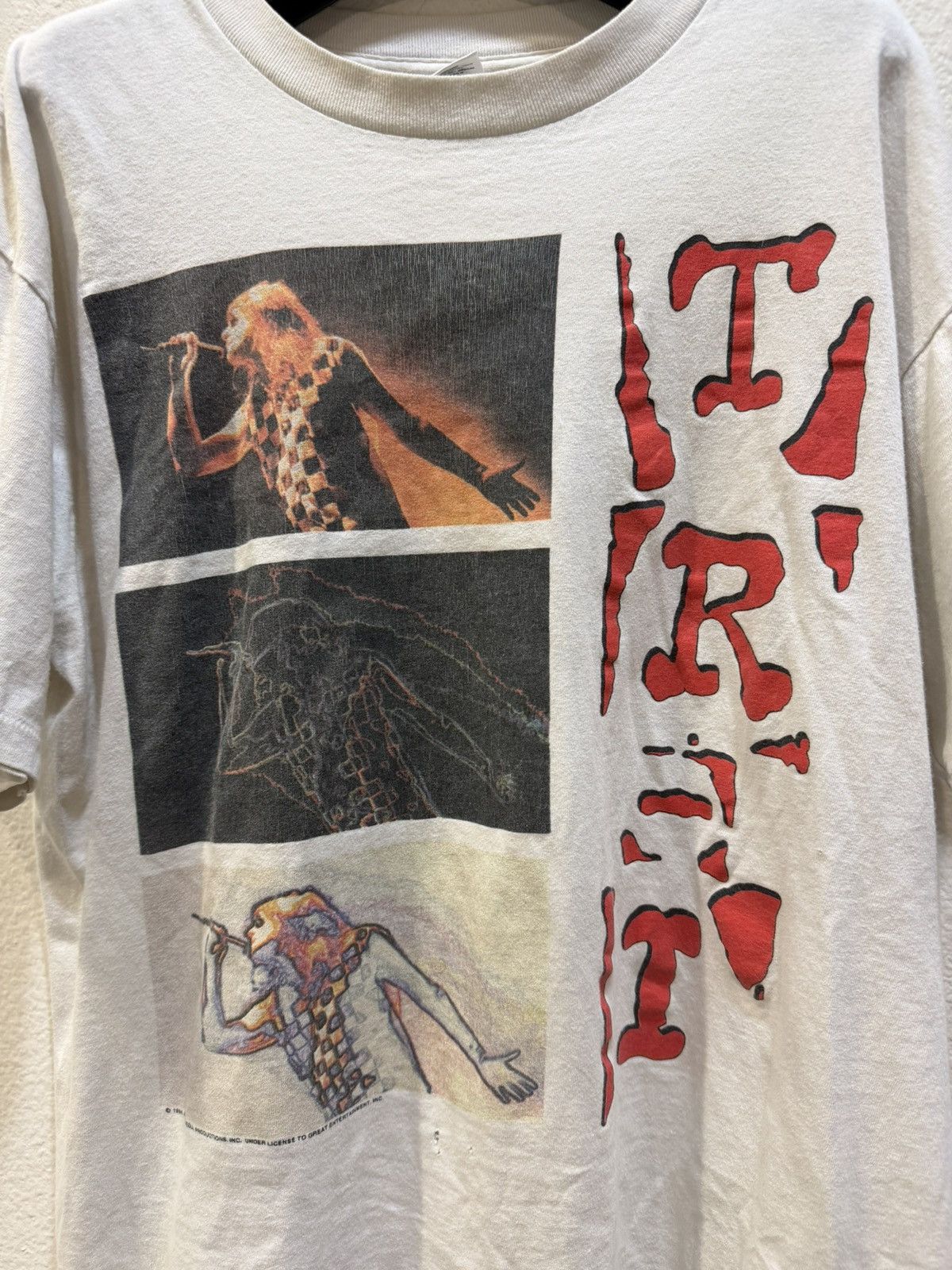 Vintage Todd Rundgren TRI Content Tee Size US XL / EU 56 / 4 - 2 Thumbnail