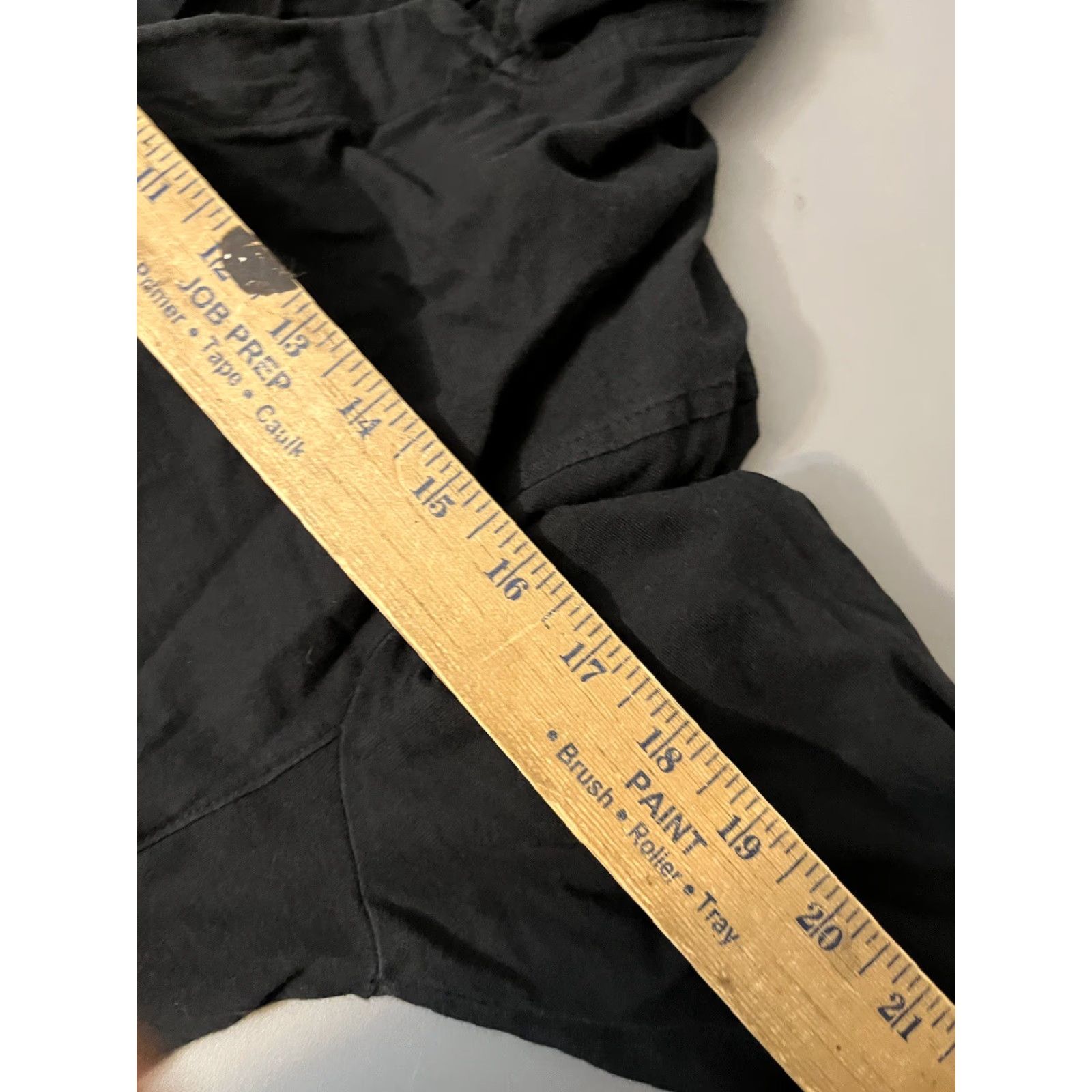 Guess VINTAGE Guess By Marciano Black Logo V Neck Long Sleeve Polo Top Womens M Black Polo V-Neck Long Sleeve Shirt Size M / US 6-8 / IT 42-44 - 5 Thumbnail