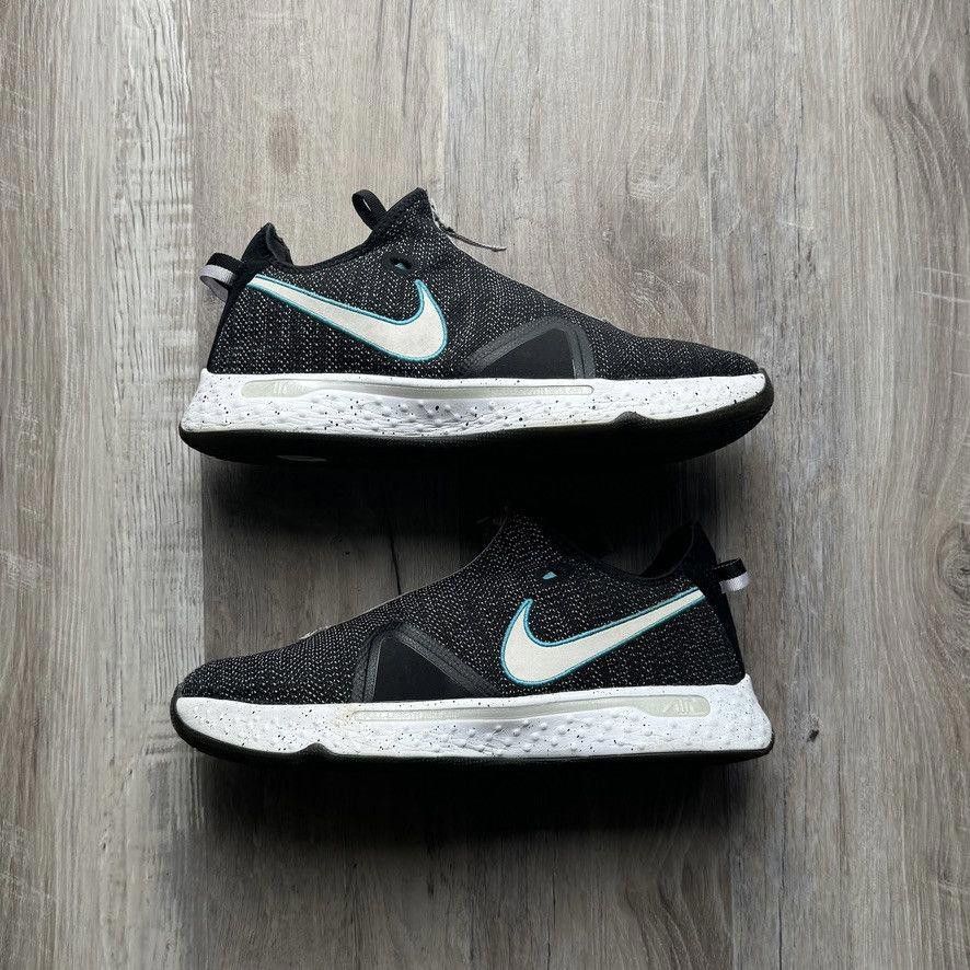 Nike NIKE •• PG 4 "Black Grey Teal" (8M) Size US 8 / EU 41 - 2 Thumbnail