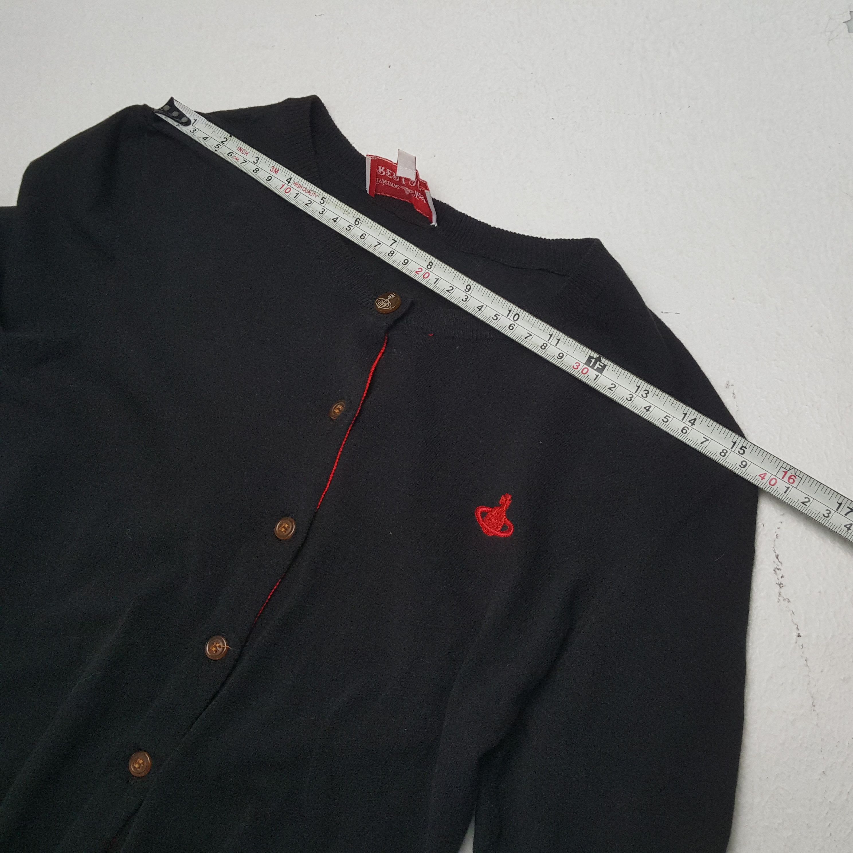 Vintage VIVIENNE WESTWOOD RED LABEL Cardigan Tshirt Size XS / US 0-2 / IT 36-38 - 4 Thumbnail