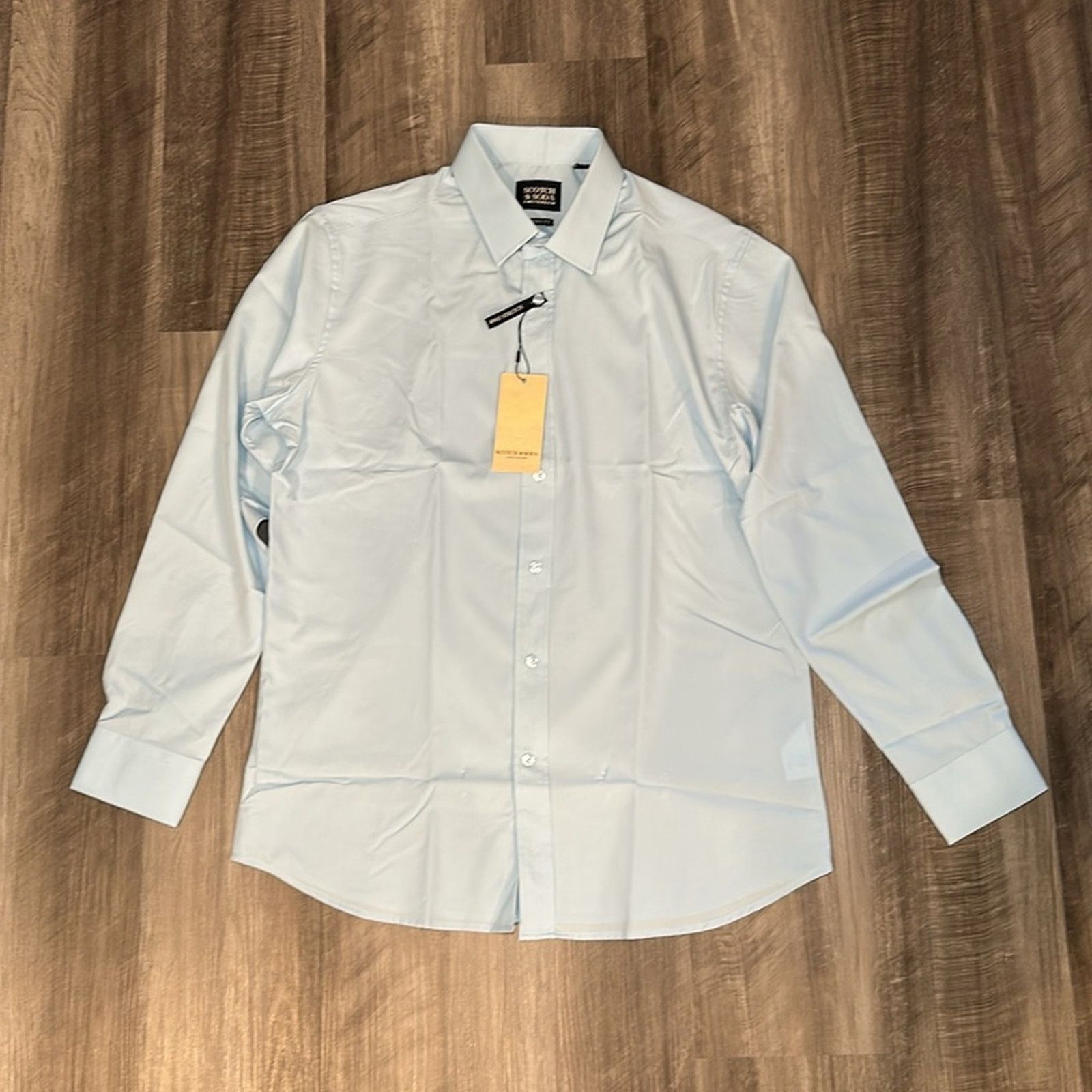 Scotch & Soda Scotch & Soda 4 Way Stretch Long Sleeve - 17 (XL) Size US XL / EU 56 / 4 - 2 Thumbnail