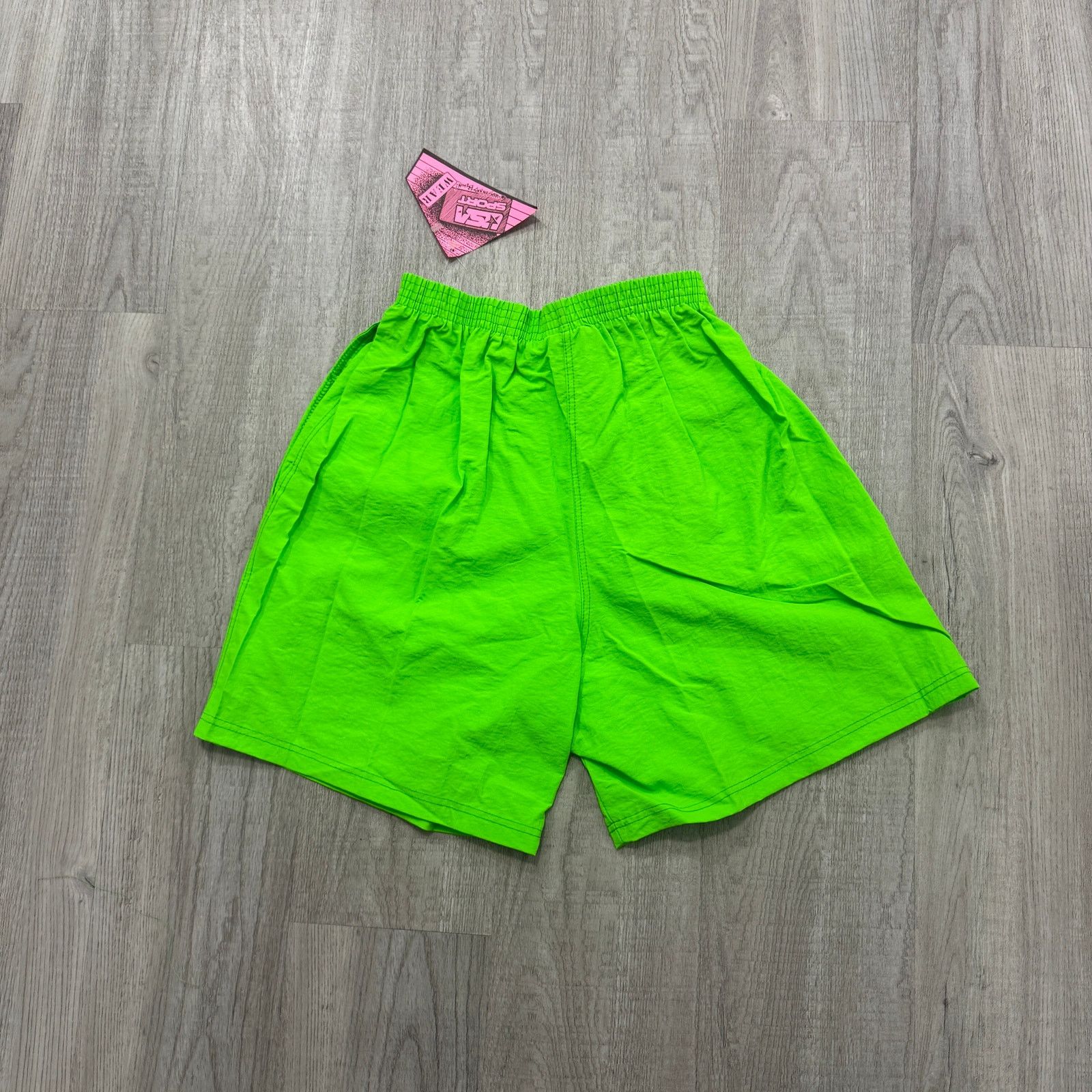 Vintage NEW Vintage USA Sport Surf Shorts Mens Small Green 80s Size US 26 / EU 42 - 7 Thumbnail
