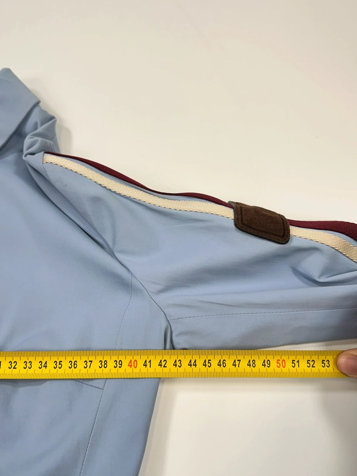 Prada Prada Milano SS2000 Baby Blue Stripes Shirt Jacket Size M / US 6-8 / IT 42-44 - 14 Thumbnail