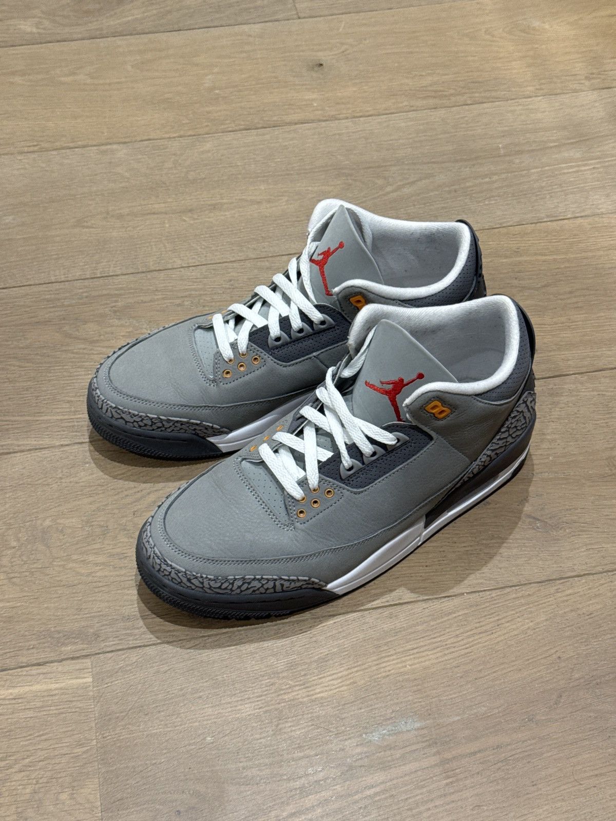 Jordan Brand Air Jordan 3 Cool Grey 2021 Size US 12 / EU 45 - 7 Thumbnail