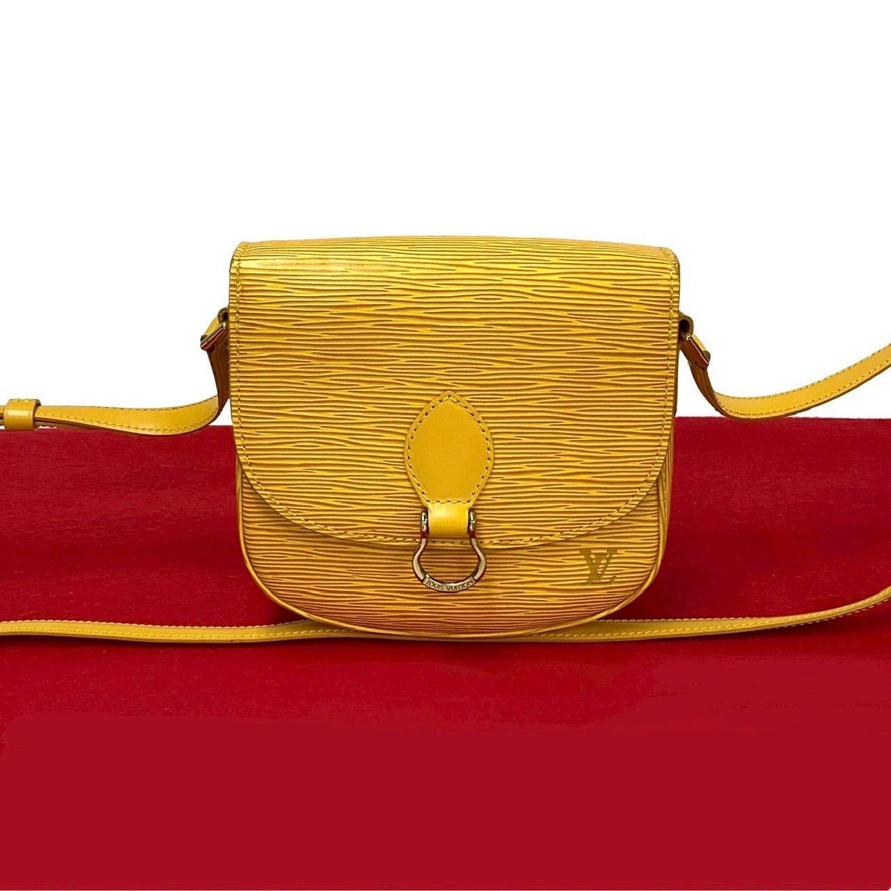 Louis Vuitton Louis Vuitton Shoulder Bag Yellow Leather Size ONE SIZE - 1 Thumbnail