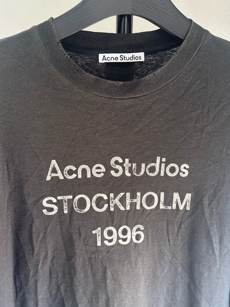 Acne Studios Acne Studios 1996 Printed Distressed Long Sleeve Size US L / EU 52-54 / 3 - 3 Thumbnail
