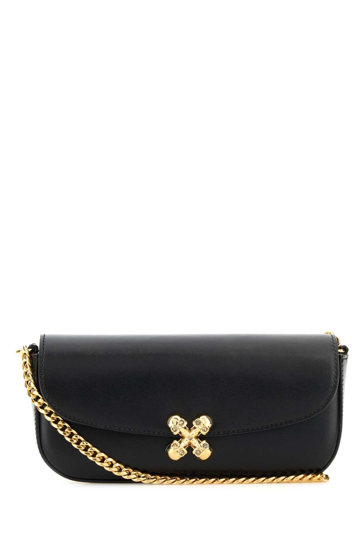 Alexander McQueen Black Healthier Small Skull Flower Crossbody Bag Size ONE SIZE - 1 Thumbnail