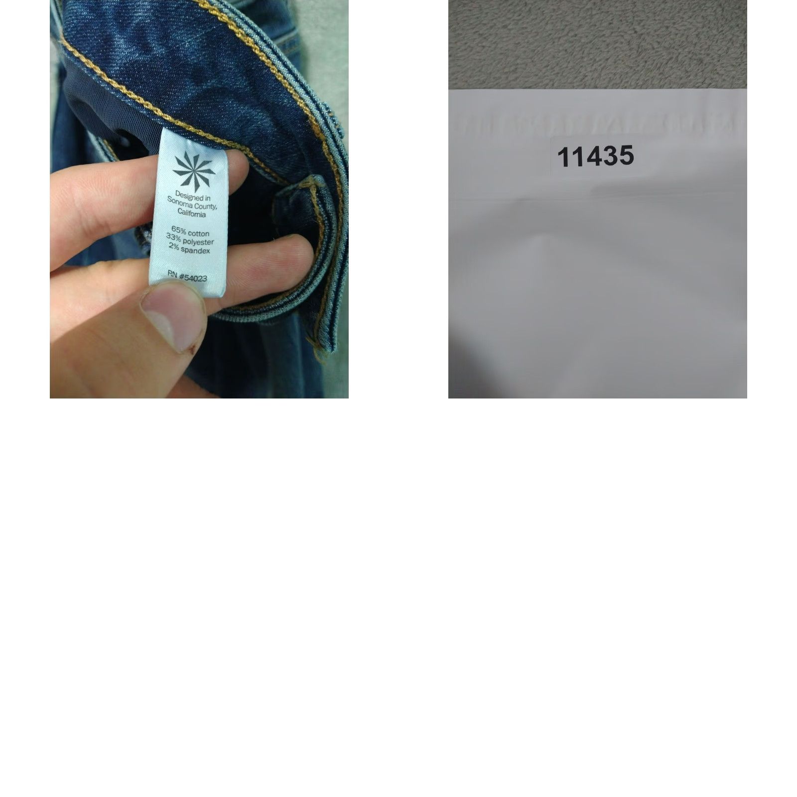 Athleta Athleta Jeans Womens 6 Blue Denim Sculptek Ultra Skinny Mid Rise Stretch Size 28" / US 6 / IT 42 - 8 Thumbnail